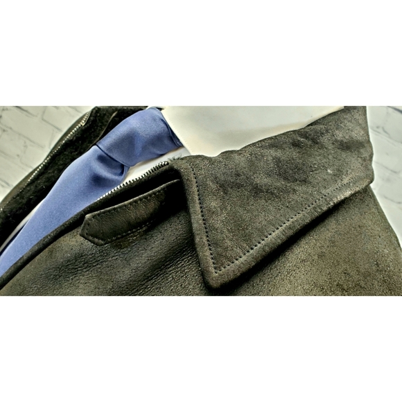 SOLD! Seraphin Jacket Leather Shearling - Picture 7 of 13